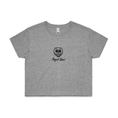 Owl (Embroidered Series) Crop Tee Thumbnail
